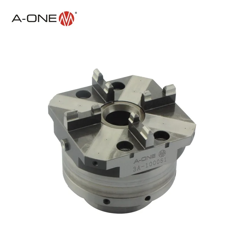 4 Jaw Rapid Action Pneumatic Lathe Chuck Compatible With Erowa ER-007523