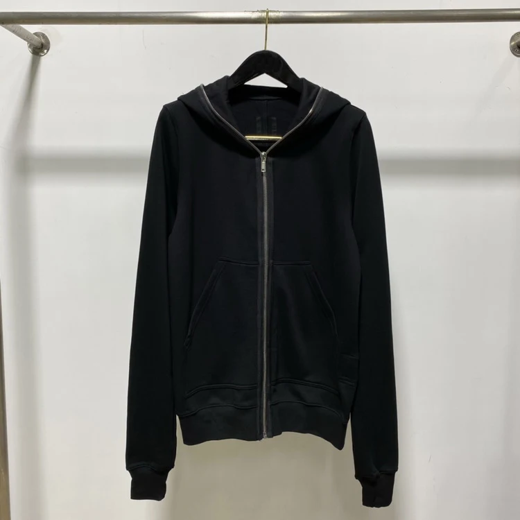 

Spring 2024 Youth Men's Classic Metal Zipper Color Hoodie Trendy Brand k Pioneer Sle Long Sve Cotton Sweatirt