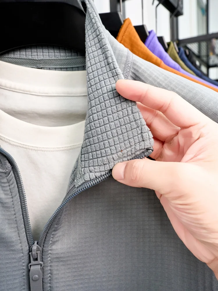 Luxusmarke Herren Jacke Designer neue Mode raffinierte Cartoon Muster Golf Freizeit weiche Komfort Reißverschluss Mantel – Detail 24