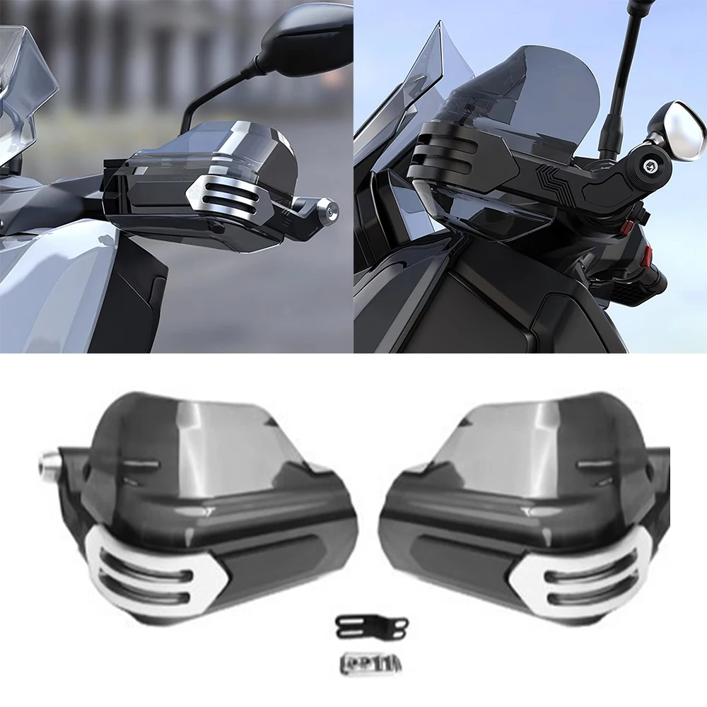 

Universal High-Intensity Motorcycle Modification Windshield And Handguard Motorcycle Handbrake Protector Shield Motorcycle Parts