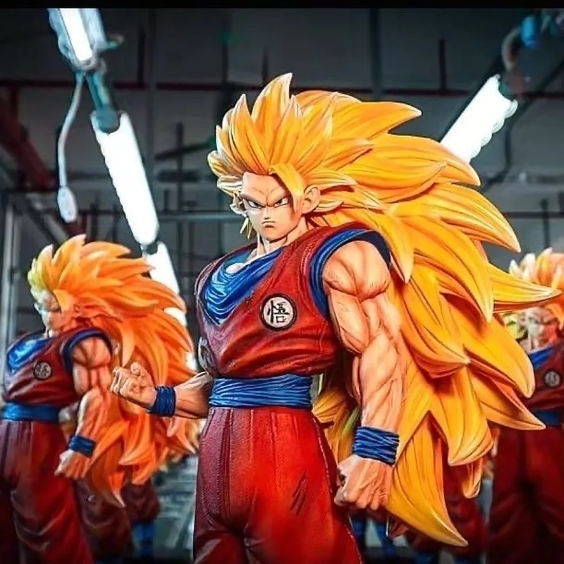 

Новая фигурка Супер Сайяна Гоку из Dragon Ball, 54 см, ручная работа, настольное украшение, квадратная модель, коллекционная игрушка для фанатов