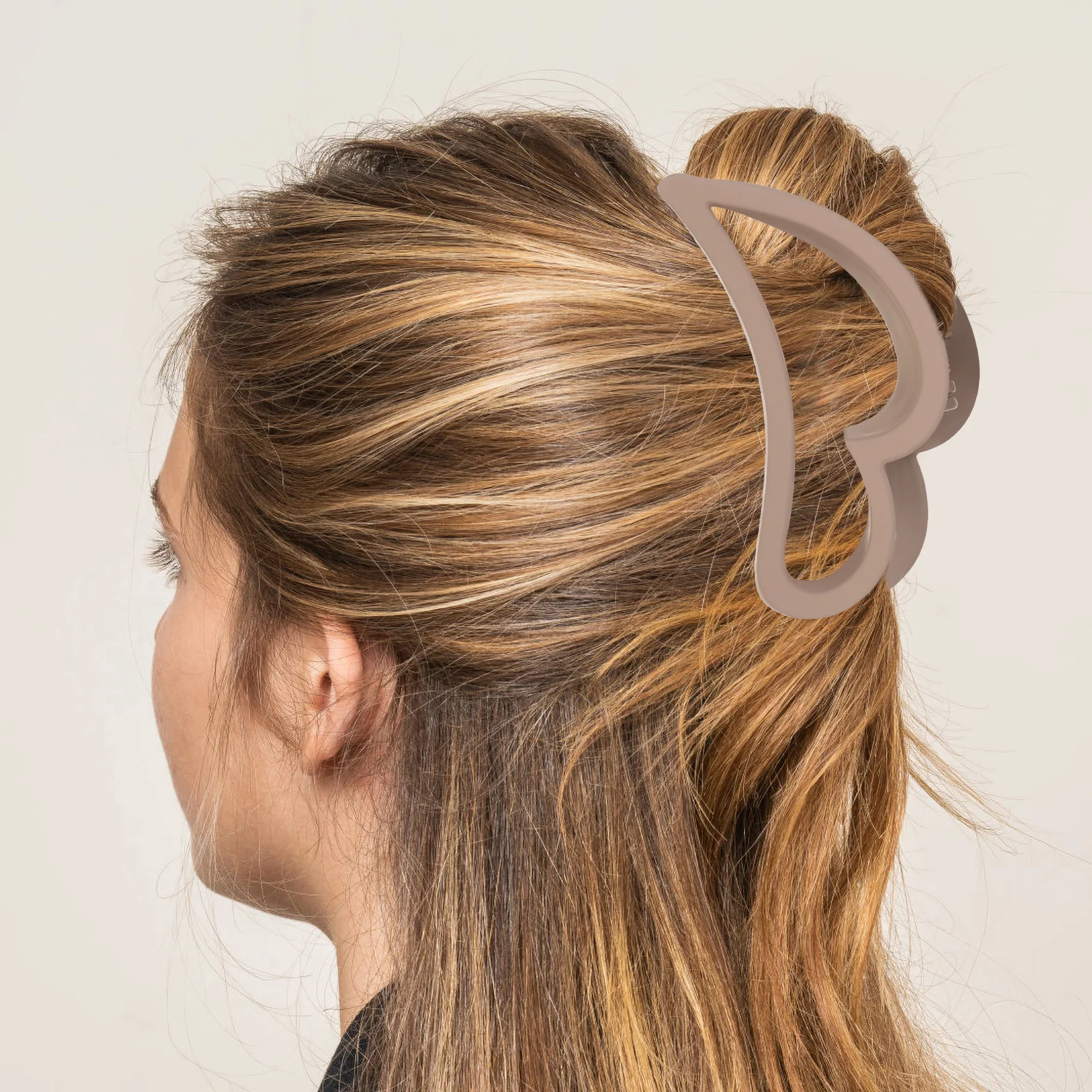 

3 шт. заколки для волос, большие матовые заколки для волос с когтями, тонкие аксессуары для волос, зажимы для девочек, задняя мисс