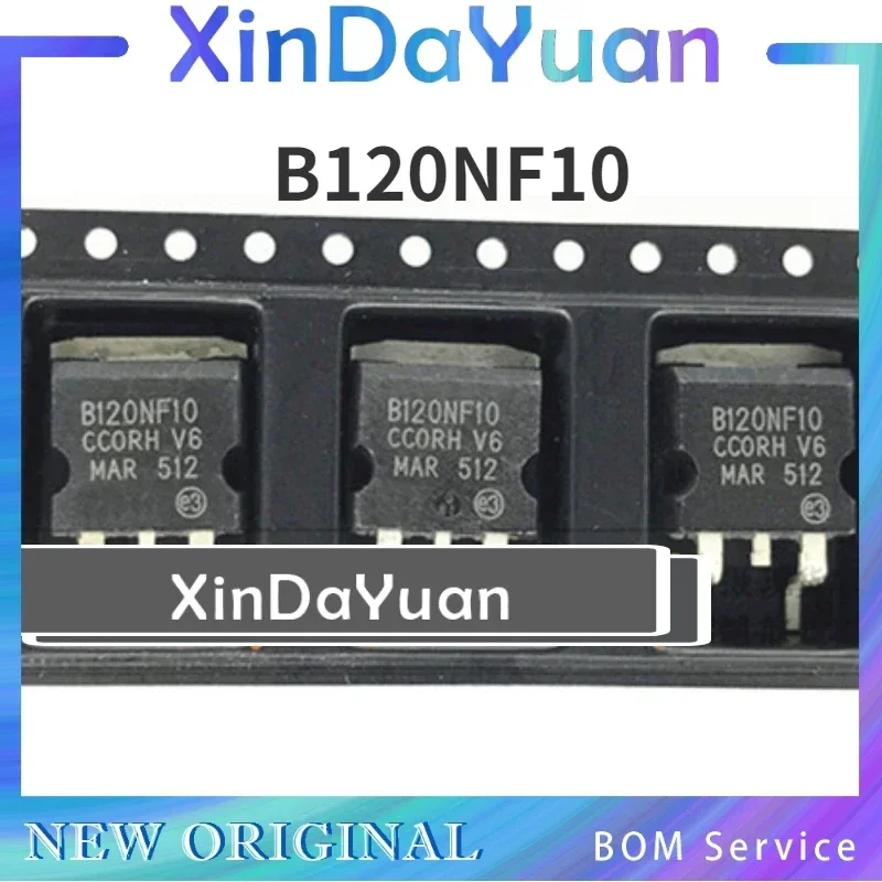 10 pcs B120NF10 STB120NF10T4 TO-263 110A/100V MOS Field Effect Tube N-channel