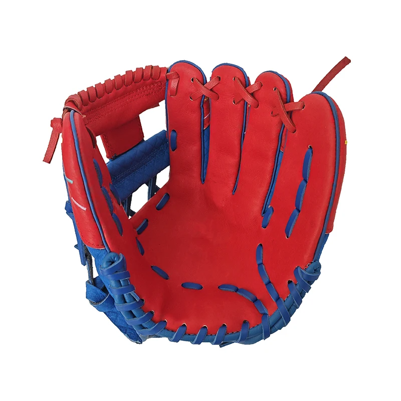 11.5 Inch Blue Pigskin Infield Pitcher Baseball Mitt Youth Blue Pigskin Infield Pitcher Baseball