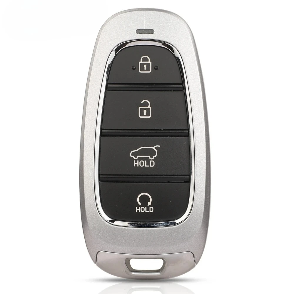 

4Buttons Car Key Shell for Hyundai Nexo Sonata Tucson Santa Fe 2022+ Smart Keyless Card Fob Case Replacement