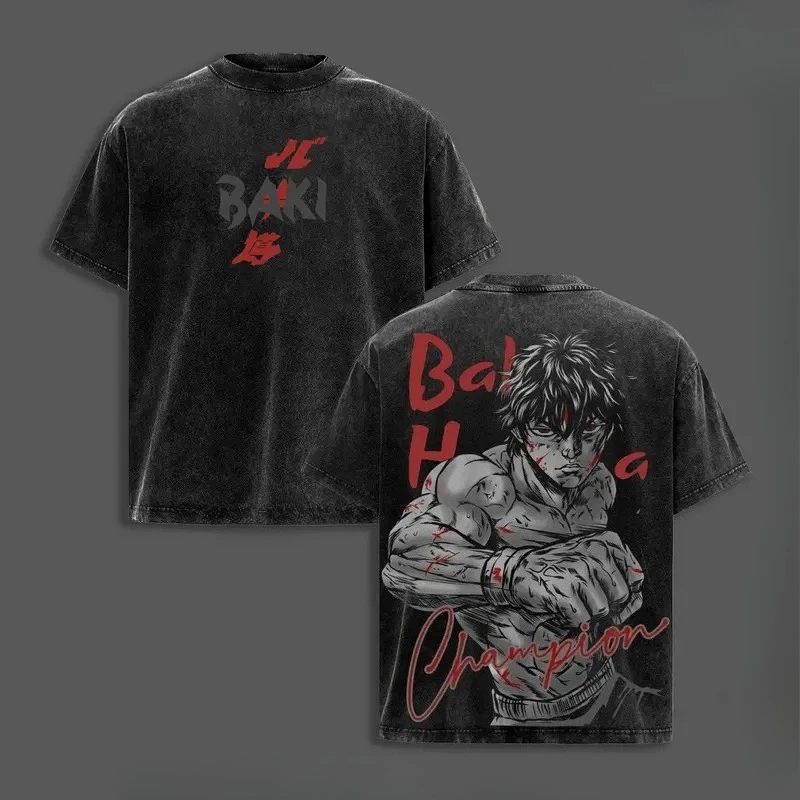 Hanma Baki Summer Oversized Anime T-Shirts