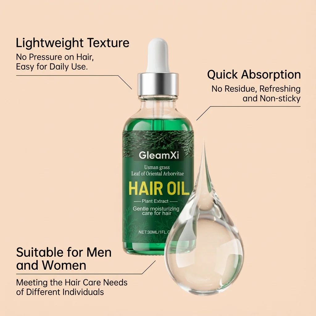 Hair Strengthening Oil Moisturizing Improve Split End Natural Softness Shine Scalp Treatment Smoothing Repair Hair Essential Oil