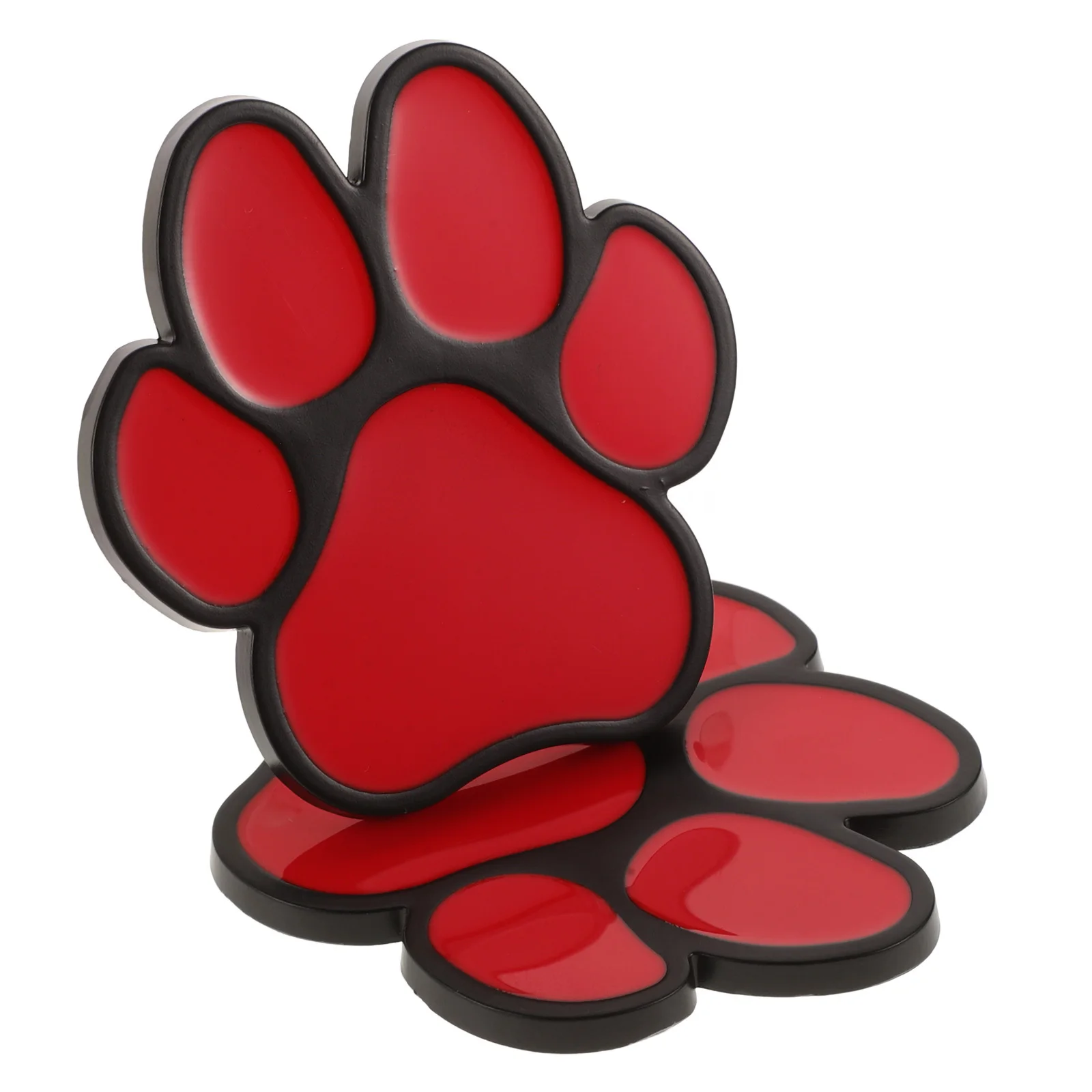 

2Pcs Metal Paw Car Sticker 3D Decal DIY Design Creative Adhesive Auto Body Vehicle Exterior Decoration for Car Decor