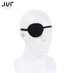 Pirate Eye Patch Unisex Black Single Eye Patch Eyepatch One Eye Washable Adjustable Concave Eye Patch Kid Pirate Cosplay Costume