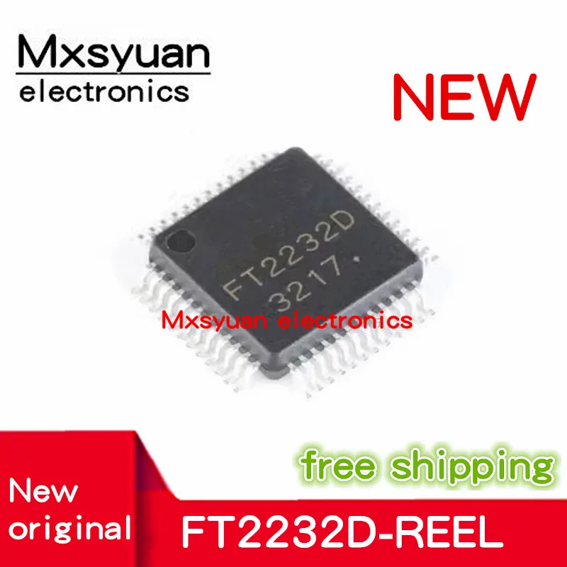 2 قطعة ~ 20 قطعة/الوحدة FT2232D FT2232D-REEL LQFP48 100% جديد الأصلي