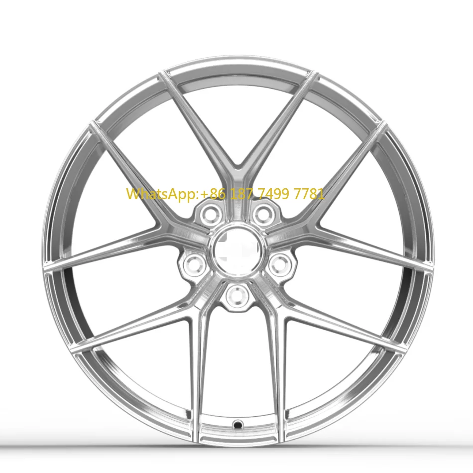 

ROC Two-piece Forged Alloy Rims Deep Lip Multi-Spoke PCD5x114.3 Passenger Car Wheels