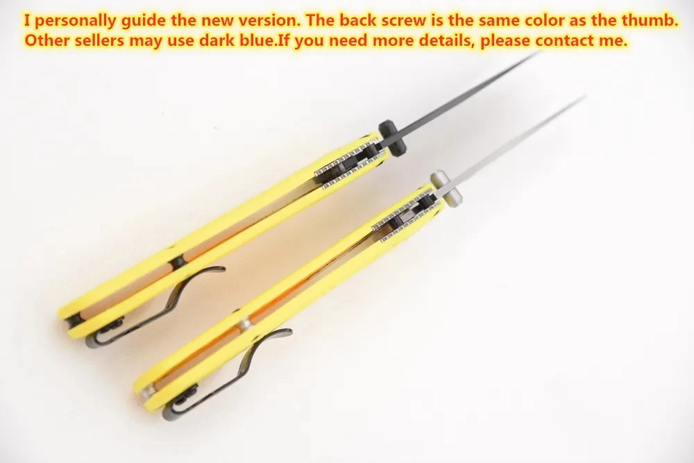 JUFULE Good Foam corretto Thumb Stud vite posteriore colore 535 manico in fibra di Nylon Mark S30v Blade Tool campeggio caccia coltello pieghevole