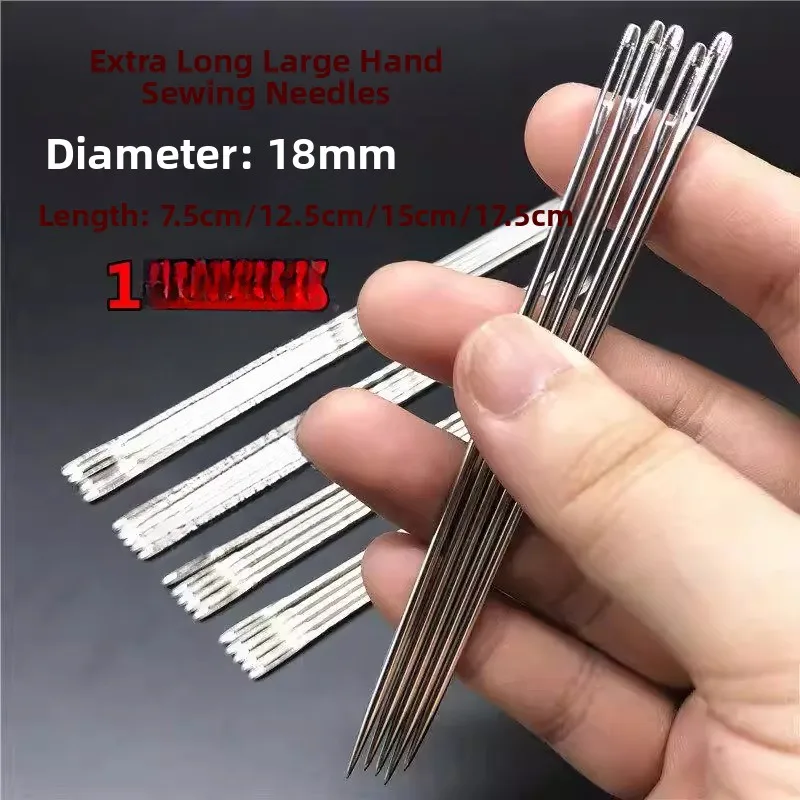 

Staple Binding Needle Large Eye Handmade Stitching Archival round Head Stainless Steel Thread Insertion Needle Home Textile