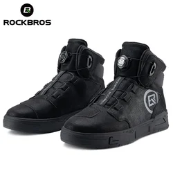 ROCKBROS Cycling Shoes Men Women Flat Boots Bicycle Motorcycle Shoes MTB Road Bike Casual Sports Footwear Hiking Bicycle Sneaker