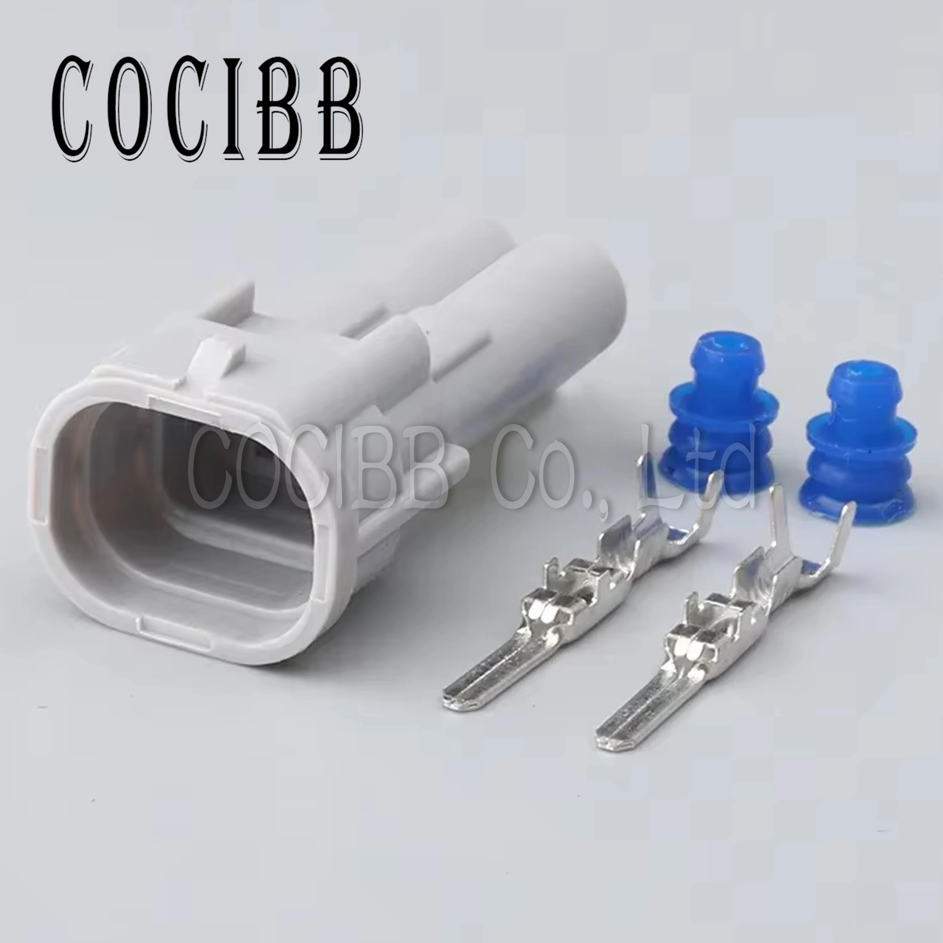 

1 Set 2 Pin Waterproof Top Slot Fuel Injector Cable Connector Nippon Denso Male Female Plug Socket 6189-0060 DJ7024Y-2-21