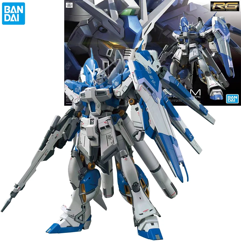 

Bandai 1/144 Scale RG(36) Hi-Nu Gundam RX-93-v2 Hi-v Mobile Suit Model Kit Action Figure Model Collectible Gifts for Children