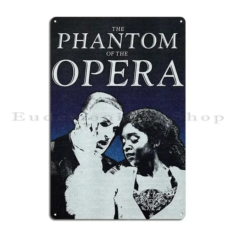 Opera Ghost Alternative Poster Metal Plaque Poster Decoration Cinema Wall Decor Design Cinema Tin Sign Poster
