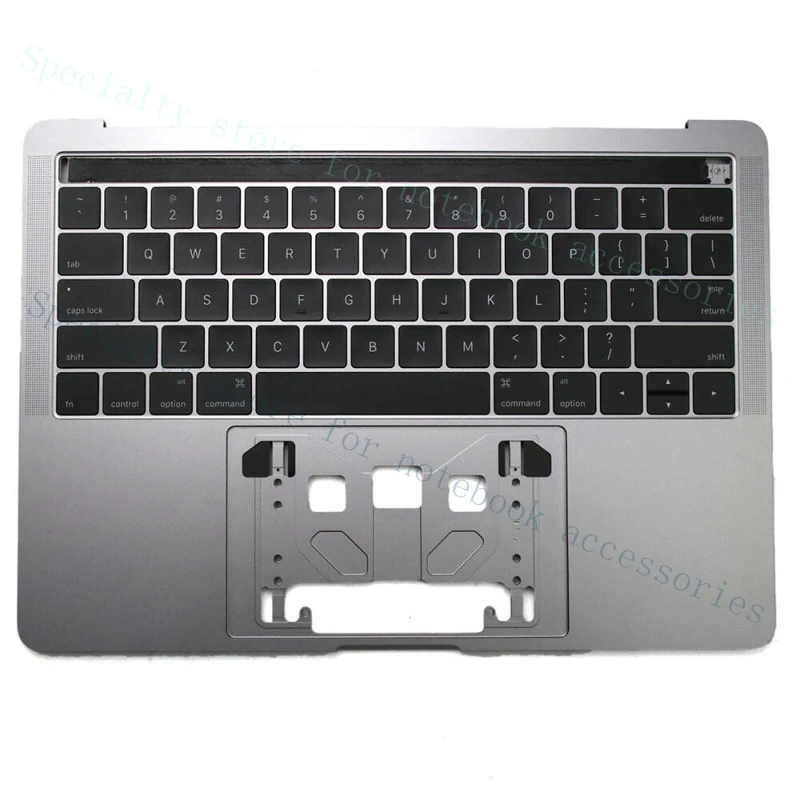 

A+ Чехол-накладка (топ-кейс) с подставкой для рук и клавиатурой для MacBook Pro 13" Space Gray A1706 2016-2017