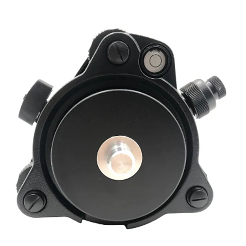 Tribrach With Optical Plummet&GPS Tribrach Adapter Carrier With 5/8Inx11 Mount Rotate Screw For Total Station GPS GNSS