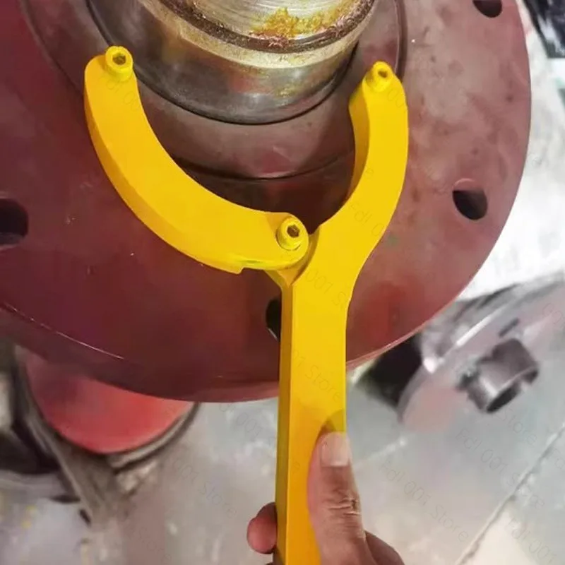 Hydraulic Cylinder Gland Nut Wrench for Excavator Boom Arm Piston Repair Tool