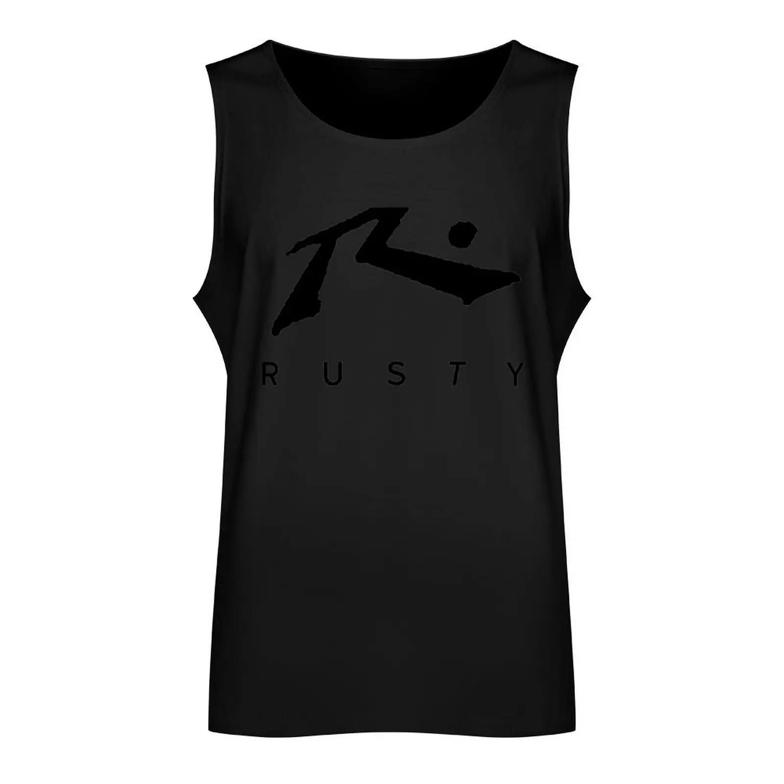 Rusty Surf Tank Top Japanese t-shirt men clothing Body man