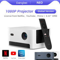 Global Version Dangbei NEO 1080P Mini Projector with Netflix Portable Video Beamer Bluetooth Wi-Fi for Home Theater