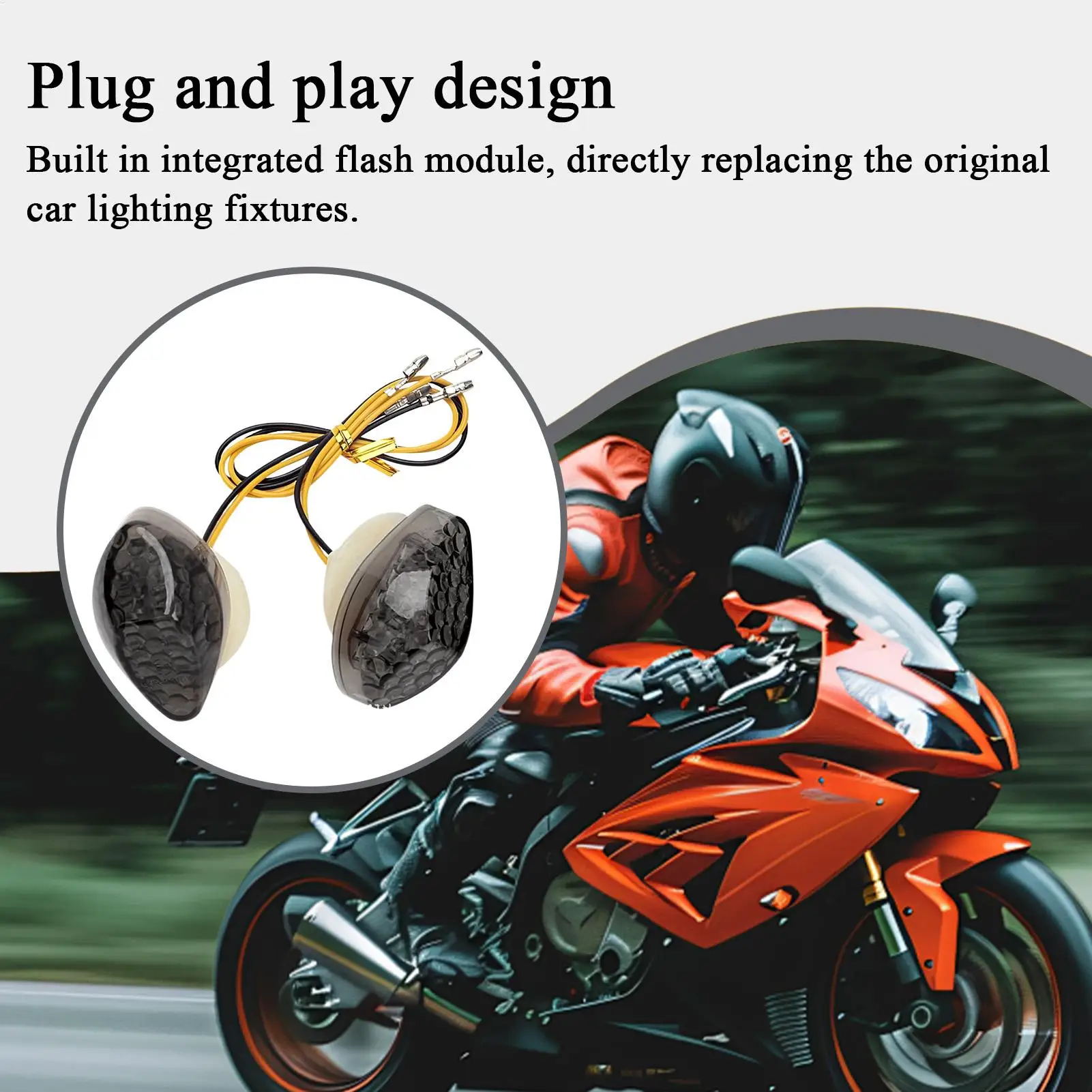 

Для CBR600 F4 F4i CBR600RR CBR1000RR мотоциклетные указатели поворота, светодиодные сигналы для мотоцикла, энергосберегающие поворотники для мотоцикла