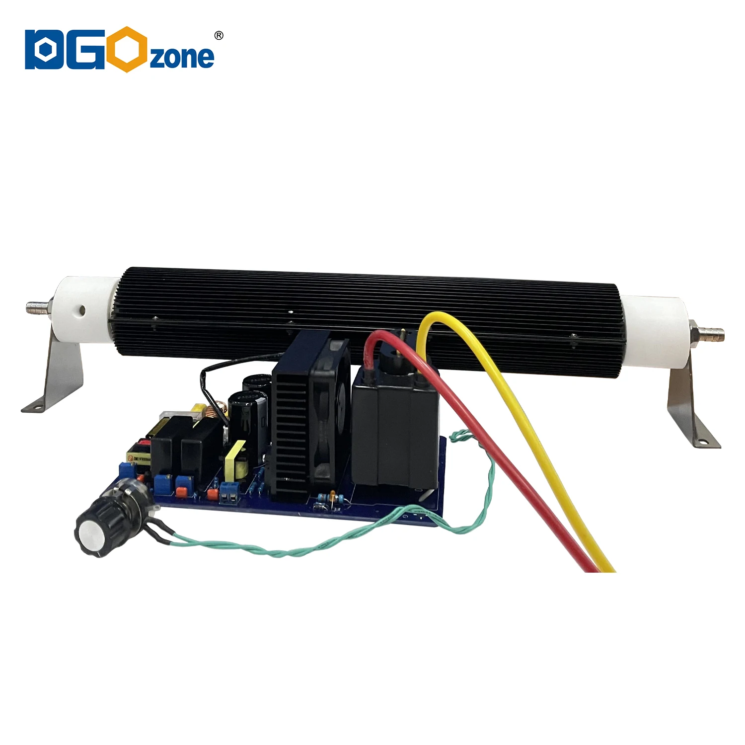 

40g Adjustable Ceramic Tube Ozone Generator for Water Treatment Ozonator Water Cooling Continuous Working 24h KHT-40GWO