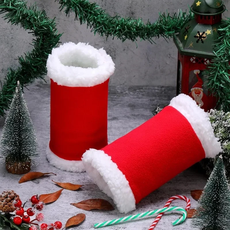 Spot 6-piece set, Christmas horse leg guard, Santa Claus horse hat, multi-functional Christmas saddle pad.