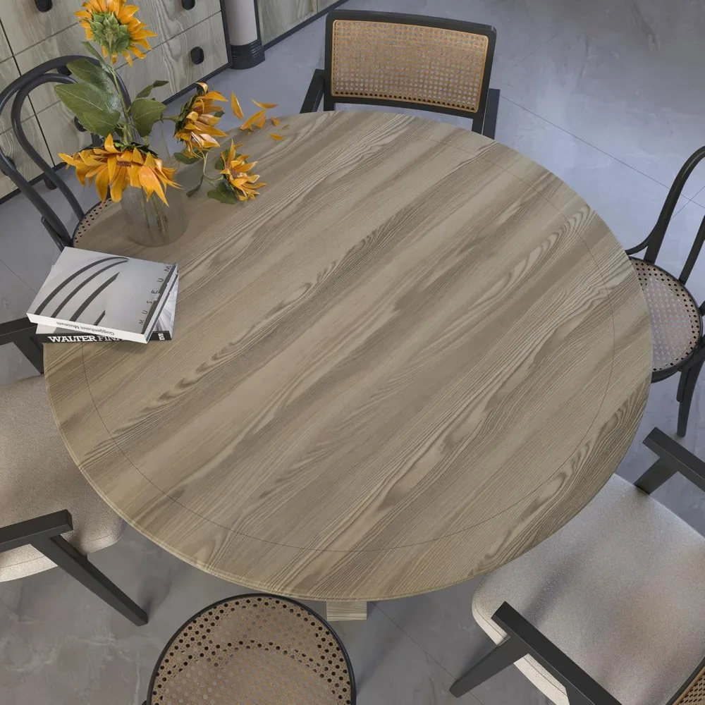 ورق جدران من خشب البلوط، مقاس 48 × 197 بوصة، قابل للتقشير واللصق المقاوم للماء، نسيج الجوز، قابل للإزالة، ورق جدران ذو مظهر خشبي سميك