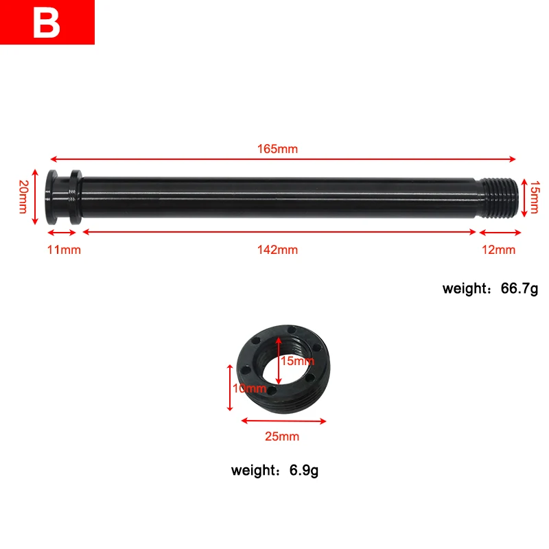 Front Thru Axle Rod 15*110mm Mtb Bikes Parts 12x100 & 12x142 Hub Shaft Quick Release Used Manitou M30/Comp Mountain Bicycle Fork