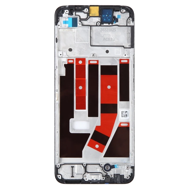 Original Front Housing LCD Frame Bezel Plate for OPPO A57 4G / OPPO A78 / OPPO A58 Phone Frame Repair Replacement Part