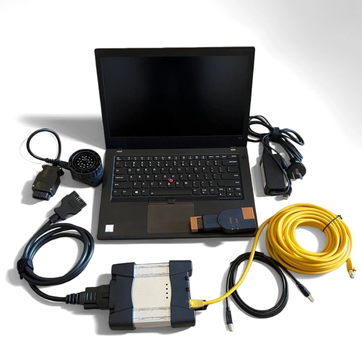 

Диагностический прибор для автомобилей BMW Icom Next с Wi-Fi, 1 ТБ SSD, ноутбук T470 I5 16G, инструменты для ремонта OBD2