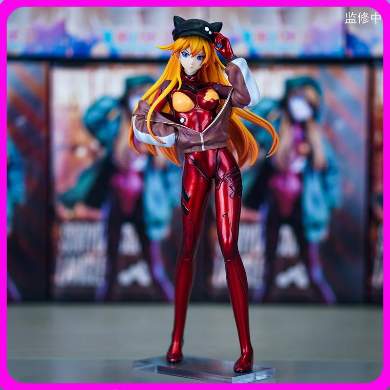 

26cm One Piece Cartoon Peripheral Chassis Desktop Decoration Statue Ornament Cat Ear Tomorrow Fashion Play Hand Made Anime Model