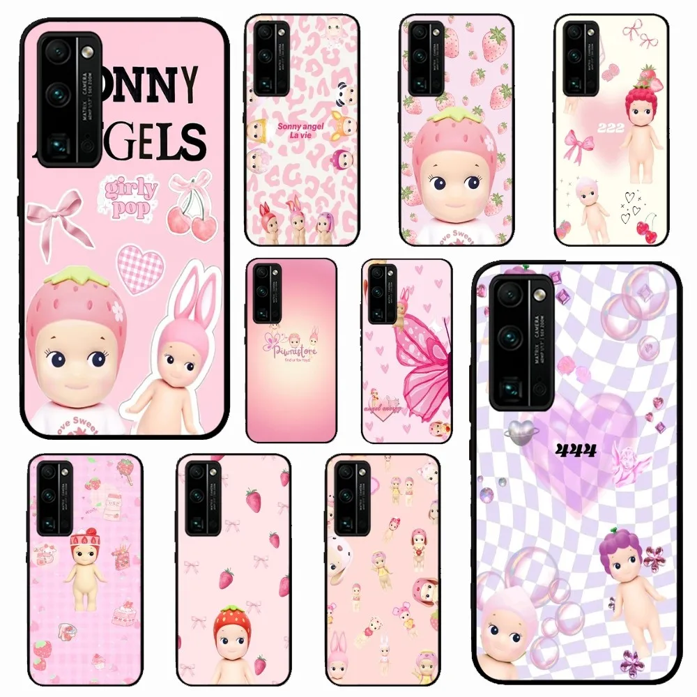 S-Sonny Angel Summer Fruits Phone Case For Huawei Honor 10 lite 9 20 7A 9X 30 50 60 70 pro plus Soft Silicone Cover