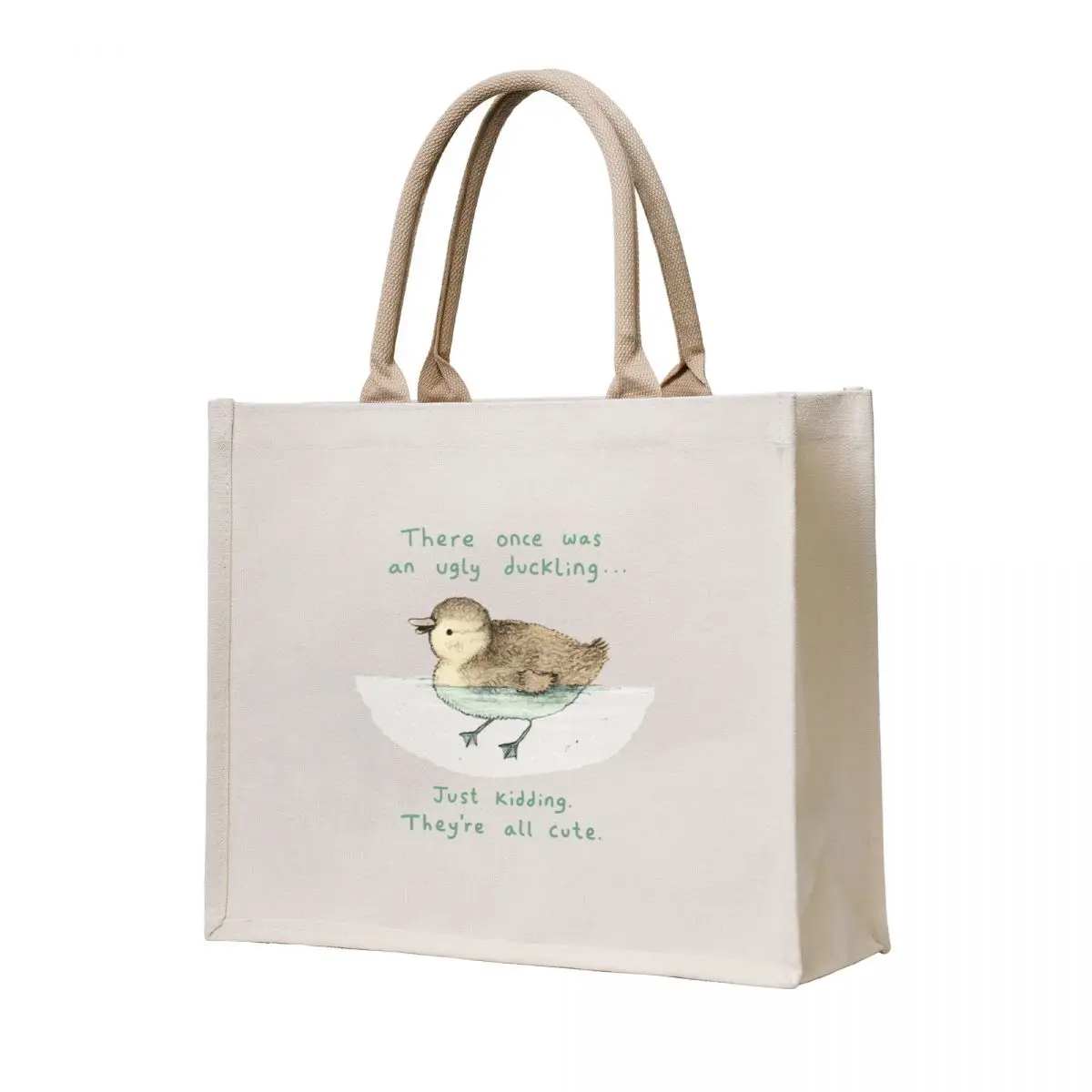

Ugly Duckling Tote Bag tote bag canvas Canvas stote bag reusable shopping bags tote bags men