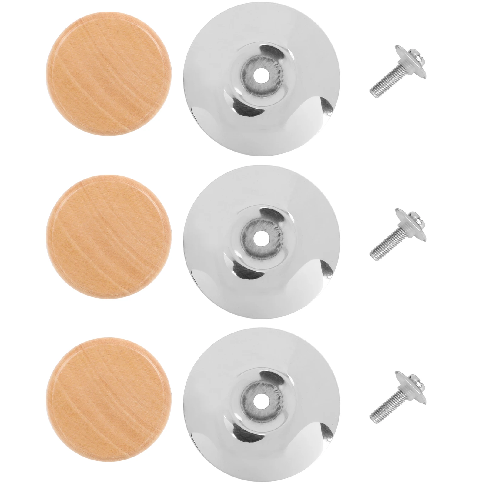 

3pcs Pot Lid H Anti scald Knobs for Frying Pan Cover Material Smooth Surface Practical Kitchen Accessories