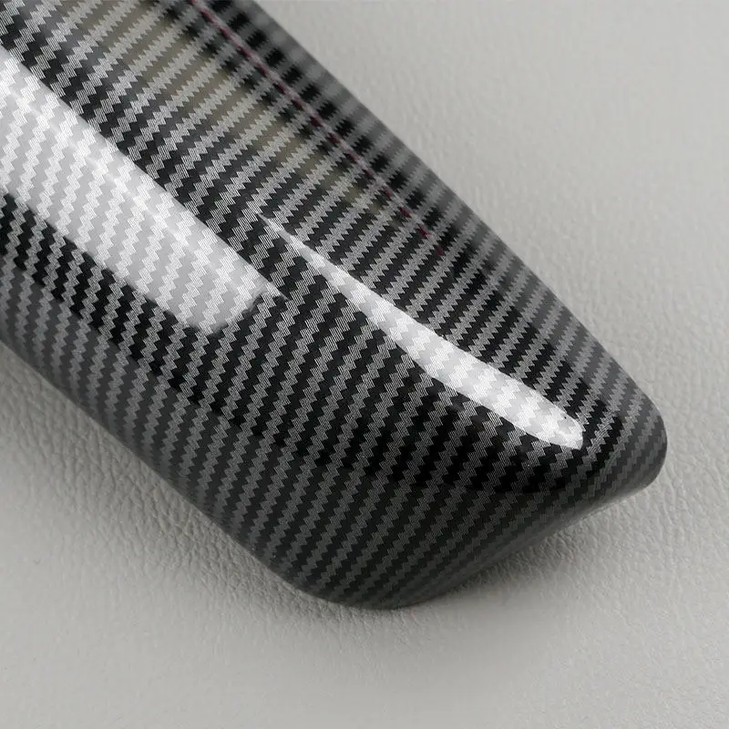Carbon Fiber Style For BMW 5 Series F10 F18 2011 2012 - 2017 4pcs LHD Car Accessories Interior Door Panel Armrest Cover Trim