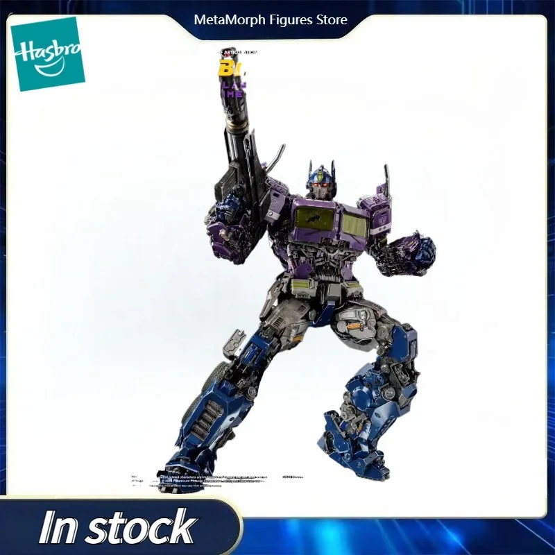 Original Hasbro Threezero Transformers SHATTERED GLASS OPTIMUS PRIME Action Toy Figure Ornaments Collection