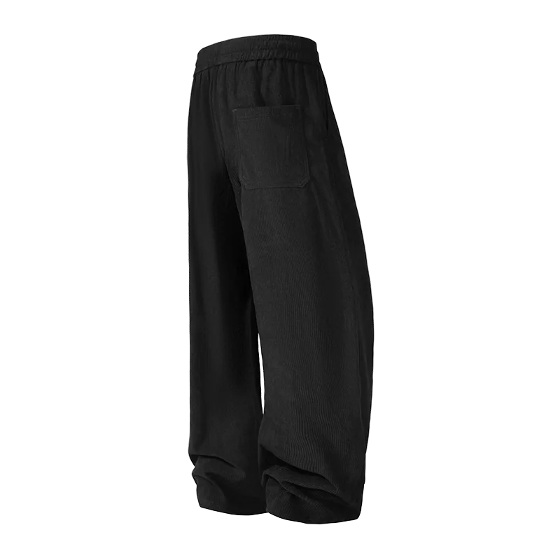 Calça esportiva masculina de veludo de veludo, corrida ao ar livre, tendência da moda, corda, primavera e outono