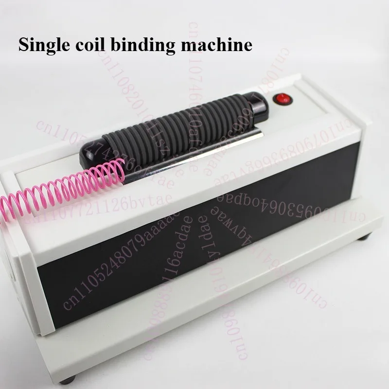 

Automatic Single Coil Binding Machine Coil Winding Machine Electric Binding Plastic Coil Auxiliary Machine