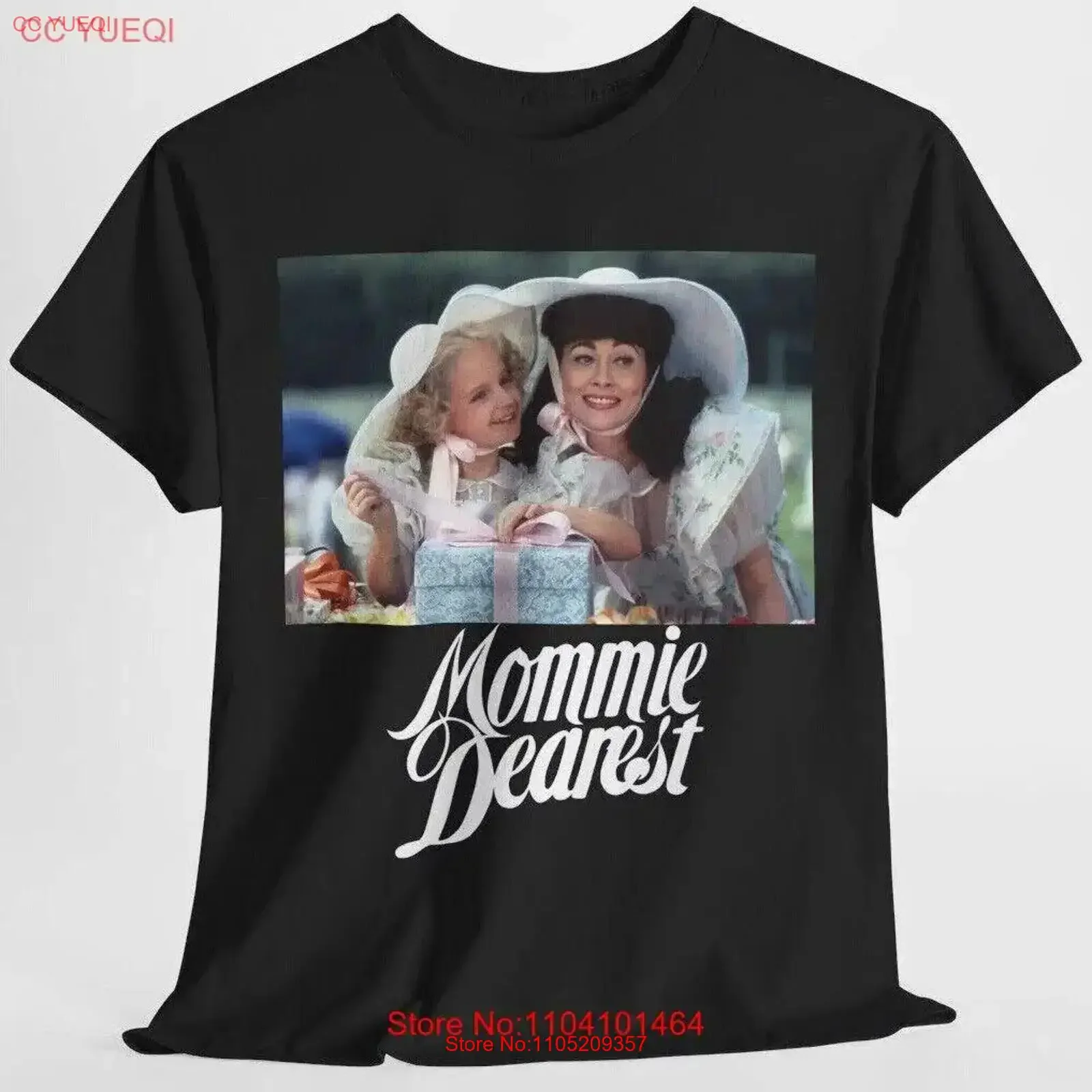 مومي عزيزي تي شيرت جوان كروفورد 80 s كلاسيكي ريترو جديد عتيق مغسول قابل للتنفس قليلاً ملابس الشارع الناعمة