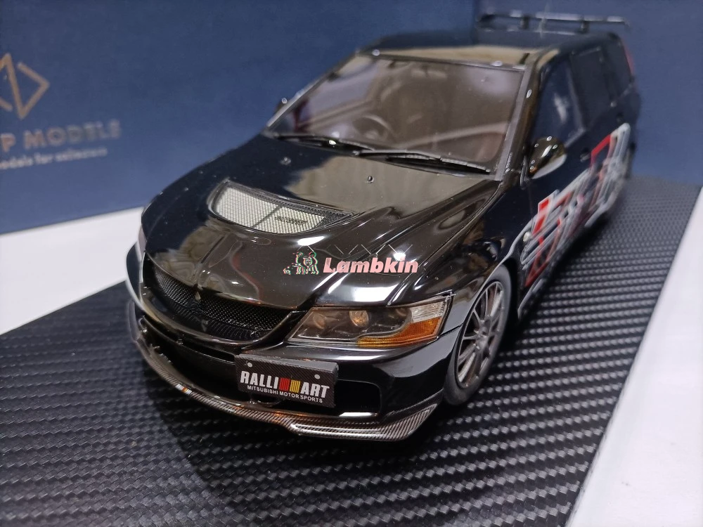 

Engup 1/18 For Mitsubishi Evo9 Varies Black Lancer IX Widebody Conversion Touring Car Model