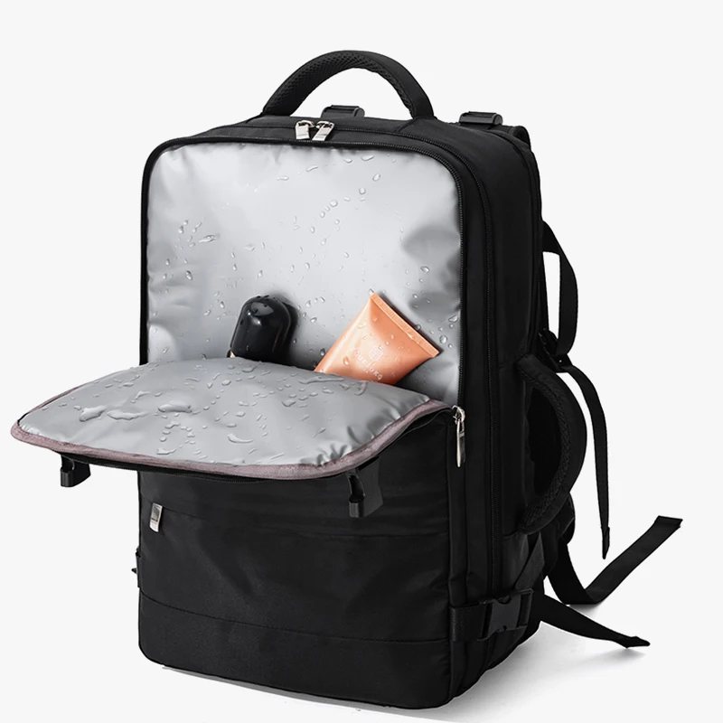 Travel Bag Men's Outdoor Mountaineering Backpack Super Large Capacity Travel Backpack with Shoe Compartment Luggage Bag image 4