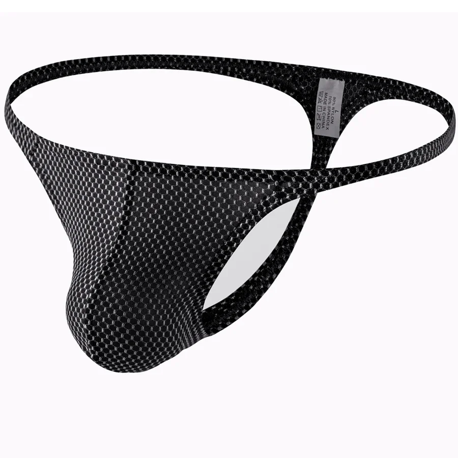 Men's Underwear Men Mesh Lingerie Sexy Thongs G Strings Slip Bikini Tanga Hombre Jockstrap Sexy Panties