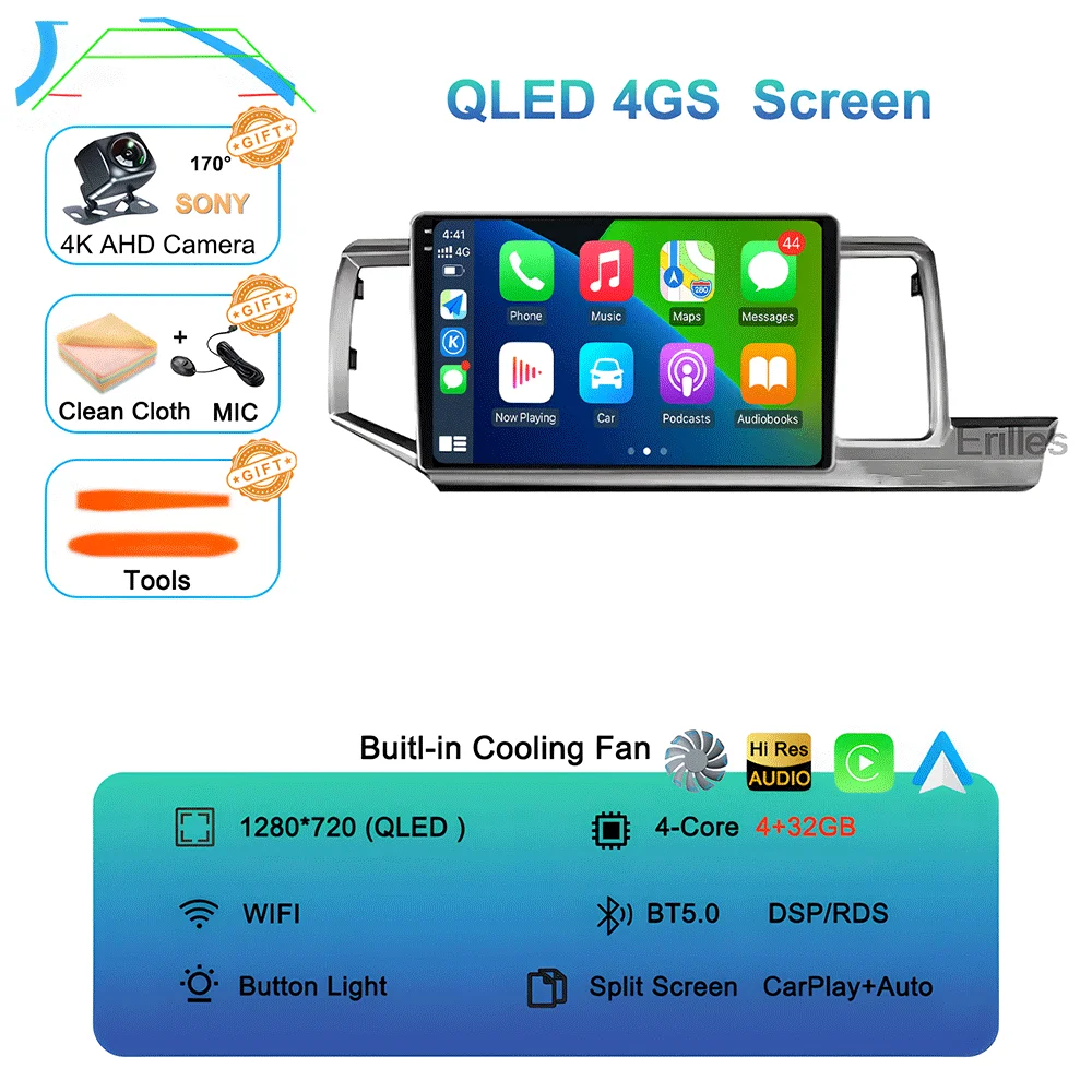Android 16 Navigation NO 2DIN Carplay Auto Head Unit Screen For Honda Stepwgn 2009 - 2015 Radio Stereo Multimedia Car Player GPS image 3