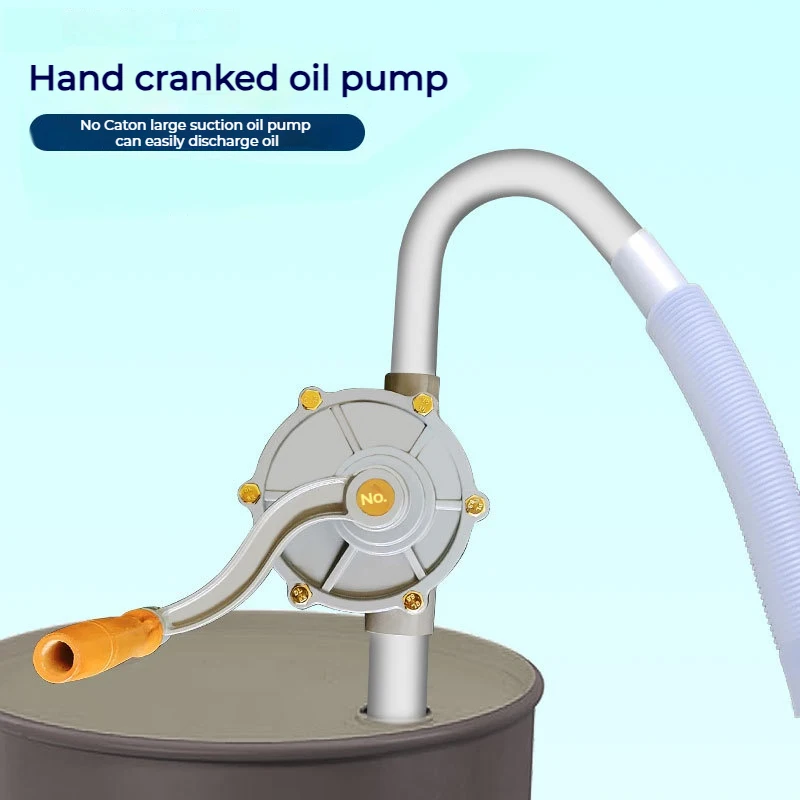 

Car Truck Gasoline Pump For 200L Oil Drum Syphon Powerful Oil Gas Extraction Transfer Tool 25mm Manual Fuel Diesel Pump Portable