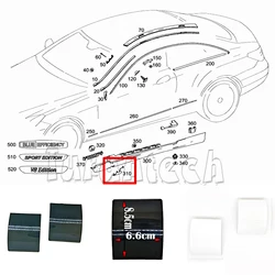 For 09-16 Mercedes E class W207 Coupe A207 Convertible A207 E200 E220 E250 E300 E350 E400 E500 E550 Access Hole Cover Tube Jack