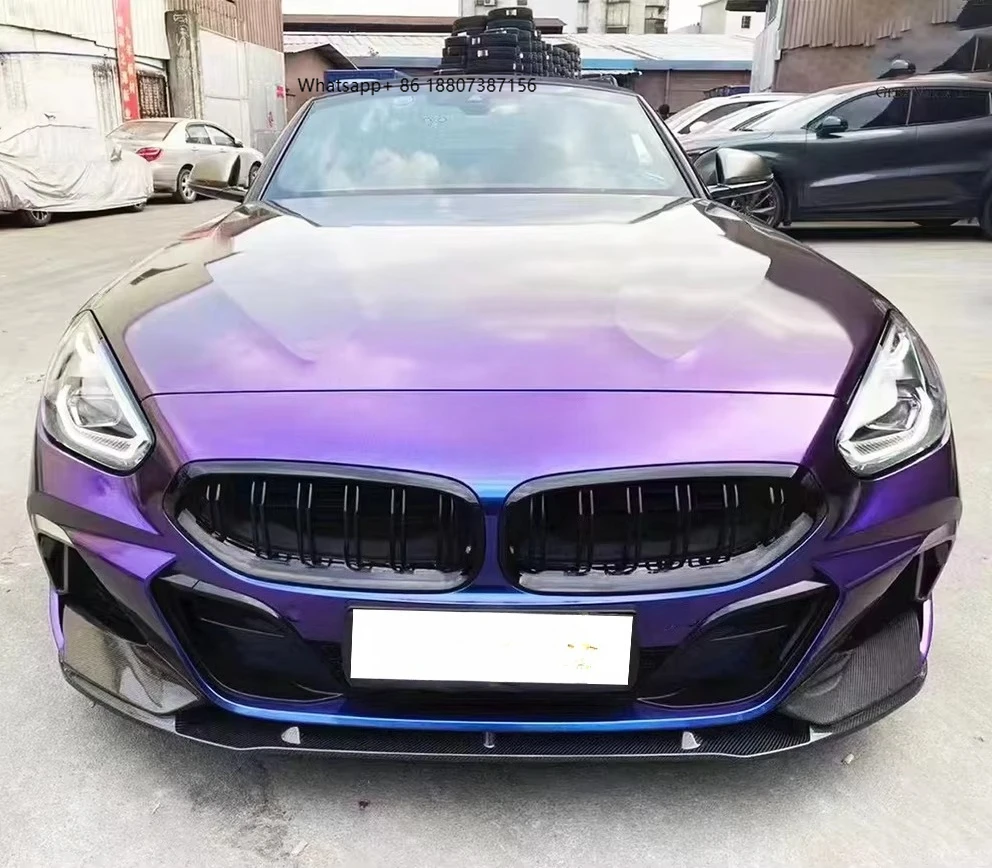 

ForBMW Z4 G29 Body Kit Front Lip Spoiler Carbon Fiber Front Bumper 2019-2024