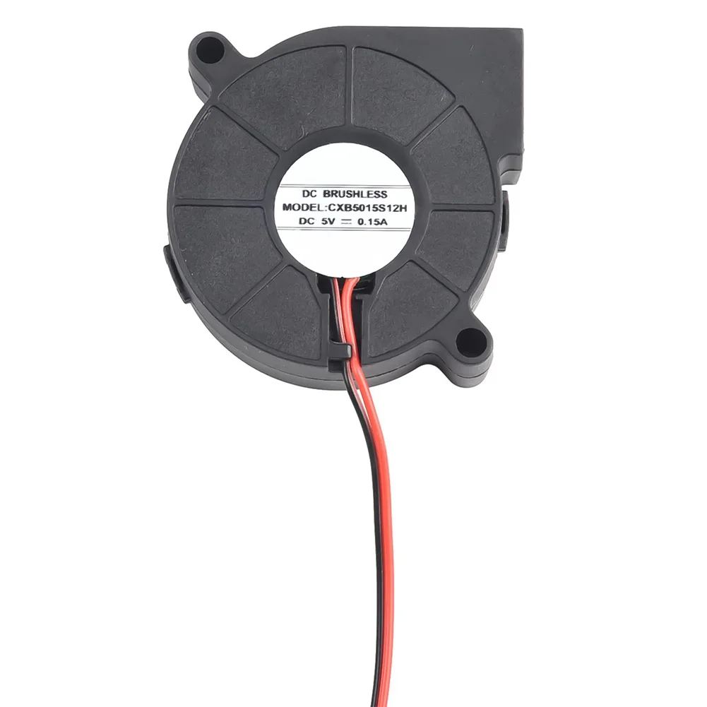 Ventola di raffreddamento per ventola di raffreddamento centrifuga fai-da-te Ventola con cuscinetto olio Velocità 6500r/min Albero cuscinetto olio in lega Sostituzione ventola fai-da-te